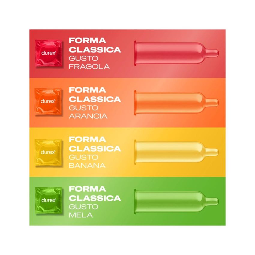 Durex Tropical Mix - Confezione di 6 Profilattici Aromatizzati