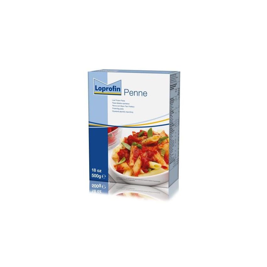 Penne Rigate Loprofin da 500g - Pasta a Basso Contenuto Proteico