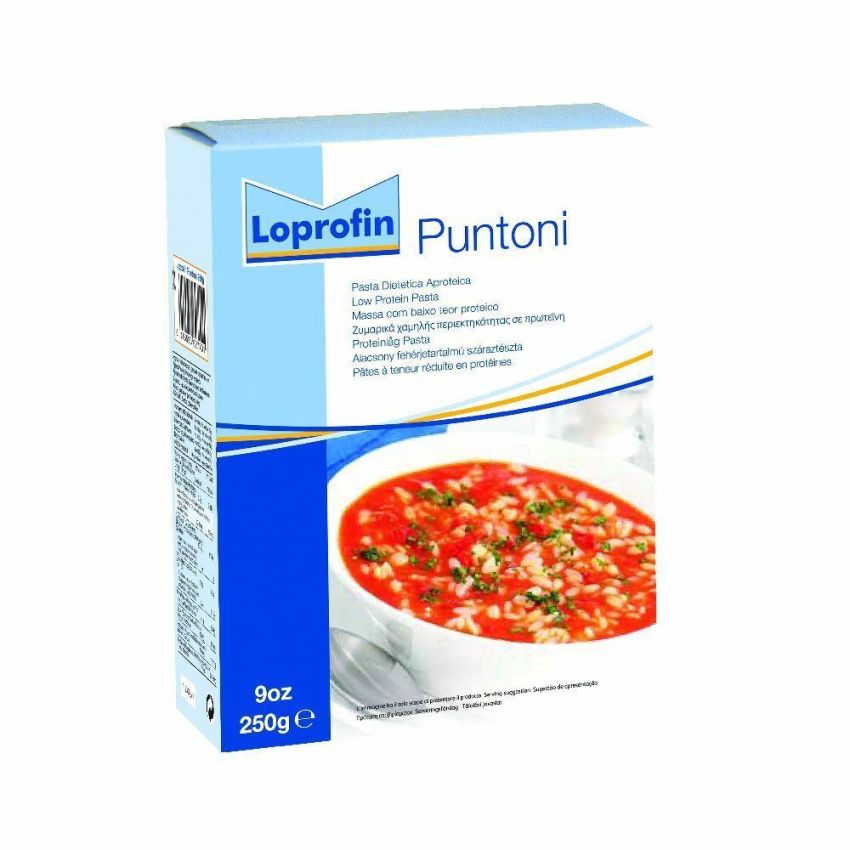 Puntoni Loprofin, Pasta a Basso Contenuto Proteico, 250g