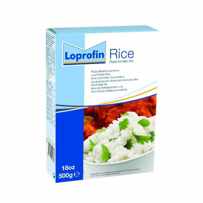 Riso Loprofin a Basso Contenuto Proteico, 500g