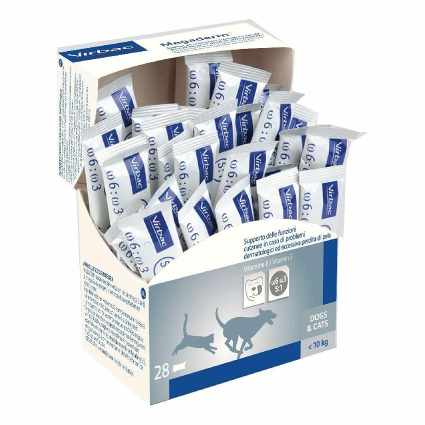 Supplemento Nutrizionale Megaderm per Cani e Gatti - 4ml