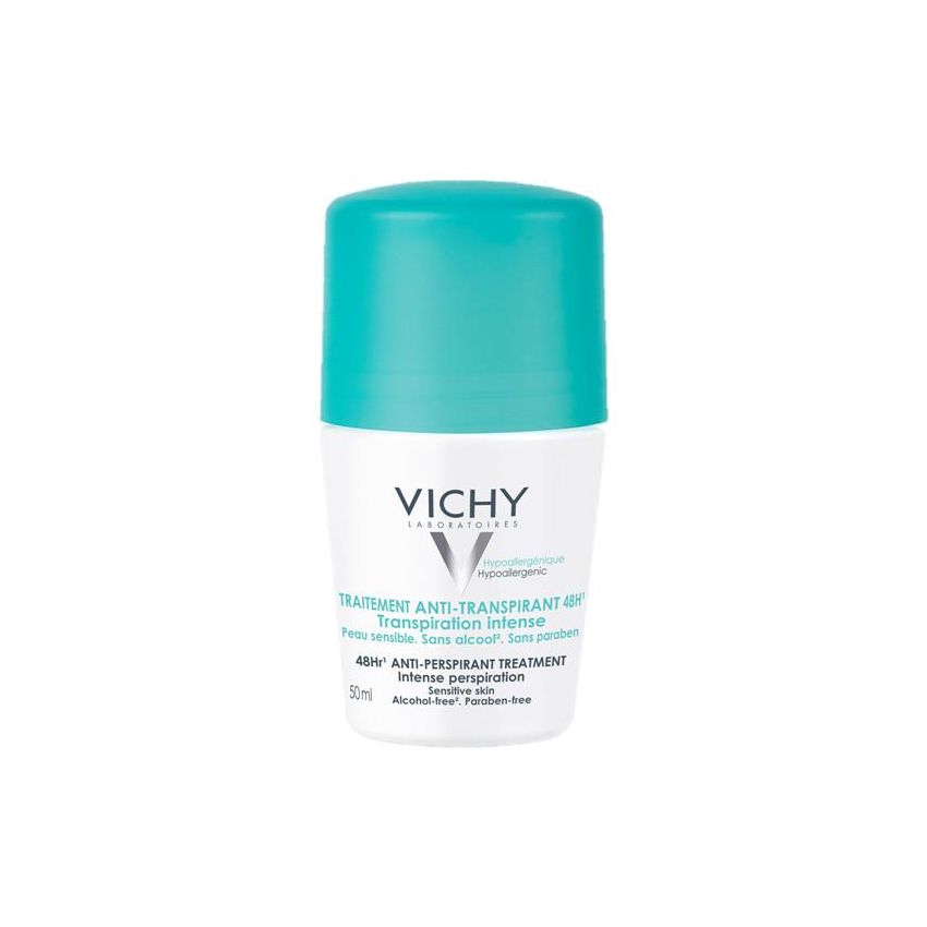 Vichy Antitraspirante Deodorante Roll-On, 50 ml
