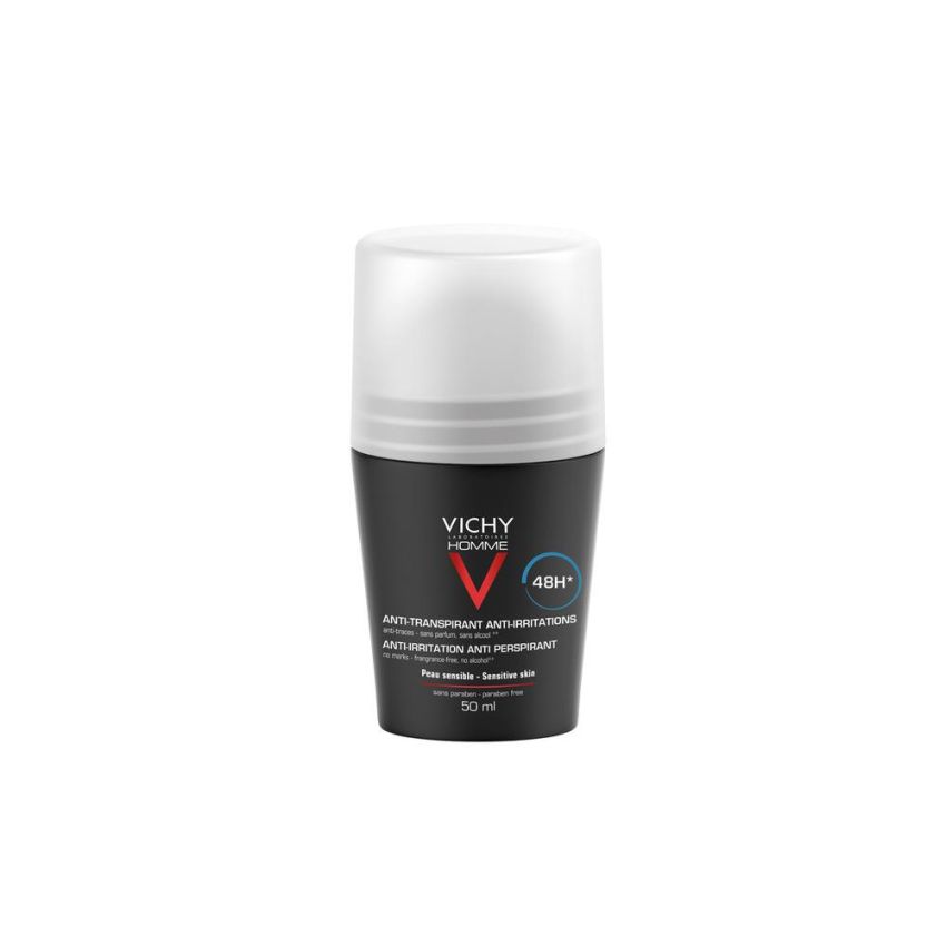 Vichy Homme Deodorante Antitraspirante Roll-On 50ml