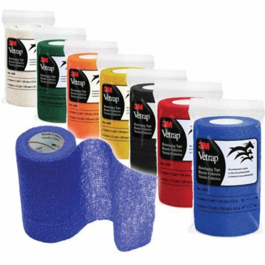 Fascia Elastica Vetrap Blu da 5cm per Equini - Singolo Pezzo