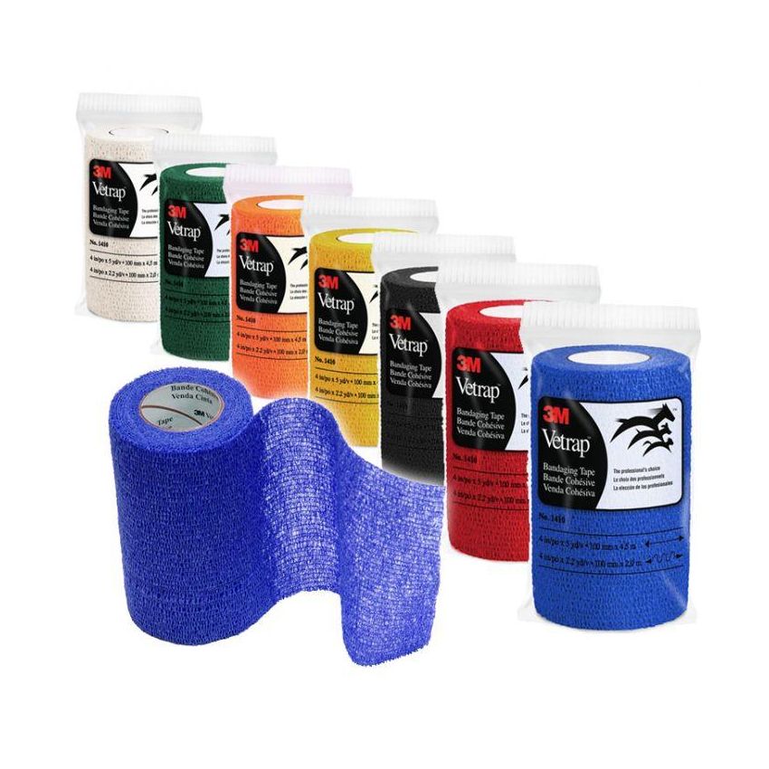Fascia Elastica Vetrap Blu da 5cm per Equini - Singolo Pezzo