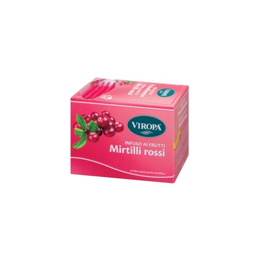 Viropa Infusione ai Mirtilli Rossi con 15 Filtri