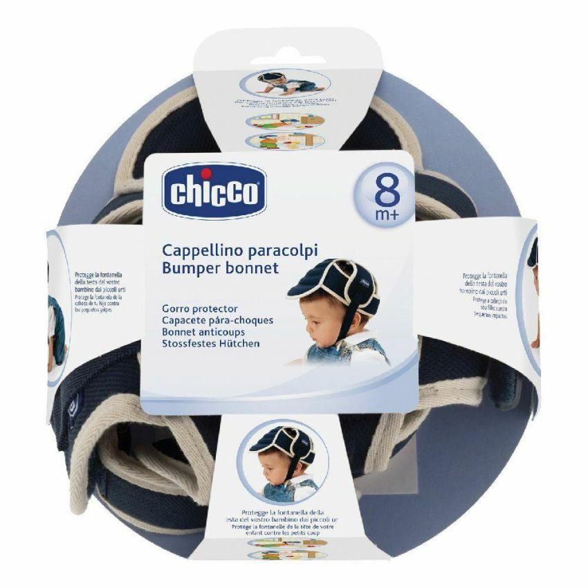 Cappellino Paracolpi Protettivo Chicco per Bambini di 8 Mesi+