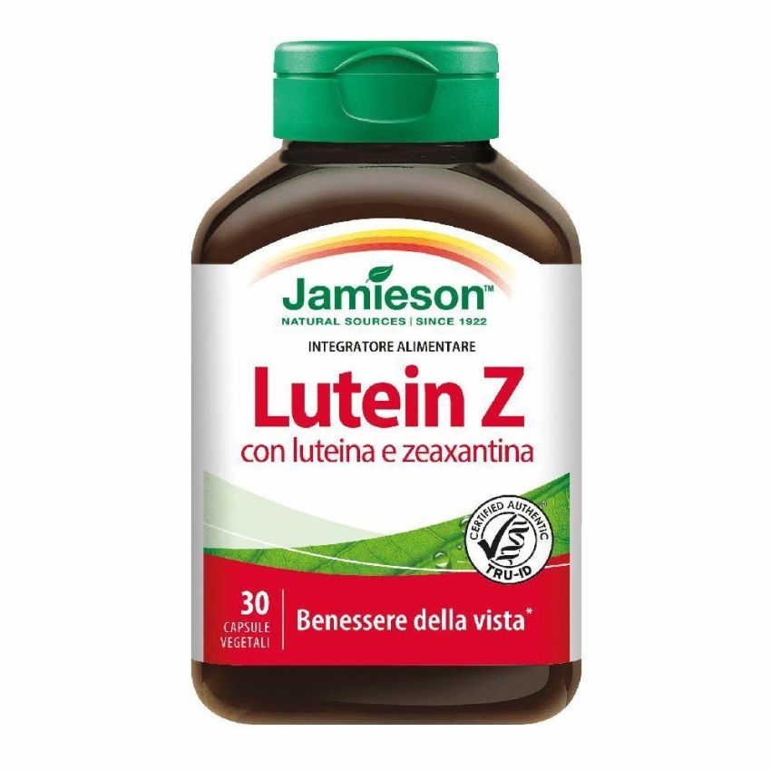 Jamieson Lutein-Z, 30 Capsule per la Salute degli Occhi