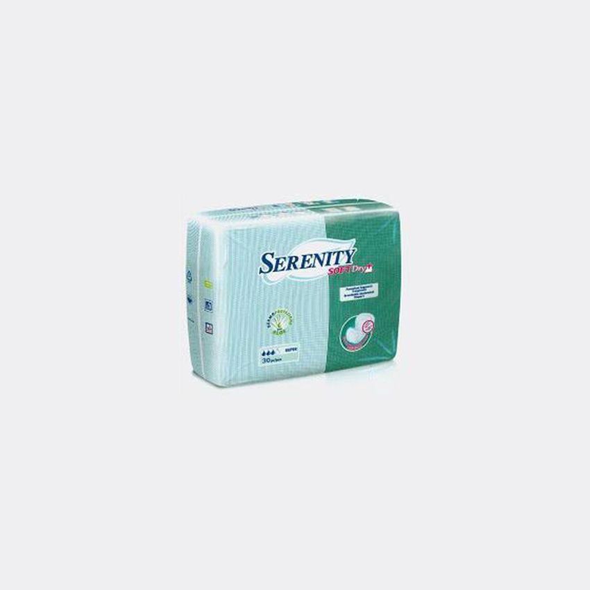 Serenity SoftDry Super Pannoloni Sagomati con Aloe - 30 Pezzi