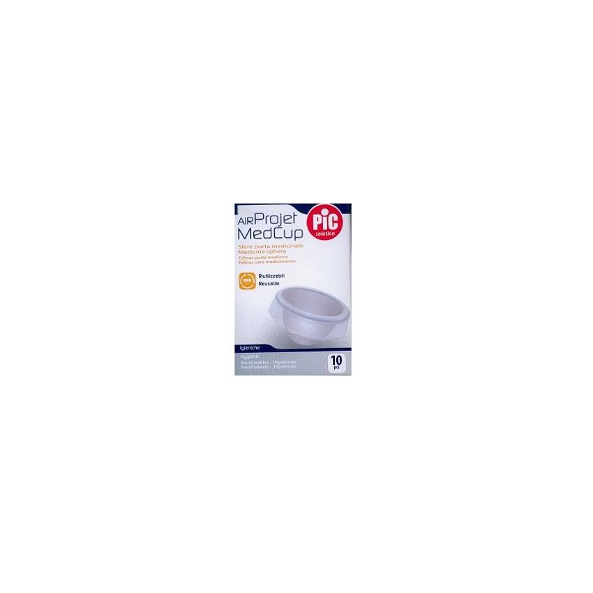 Pic Solution Air Projet Medicinal Cup con Porta Sfere - 10 Pezzi