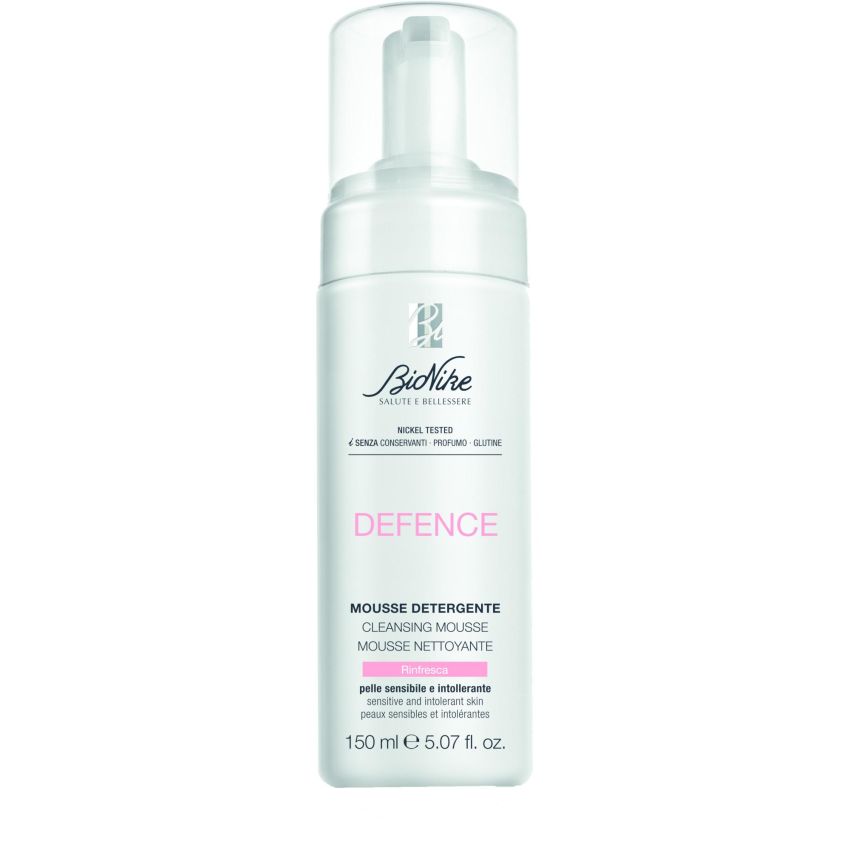 Bionike Defence - Mousse Detergente Delicata per il Viso, 150ml