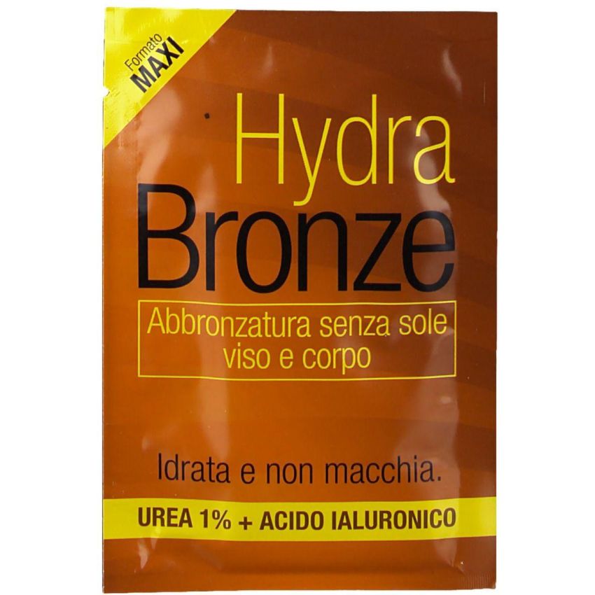 Hydra Bronze Salvietta Autoabbronzante per Viso e Corpo - Pacco Singolo
