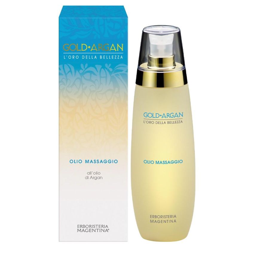 Olio d'Argan Dorato per Massaggio - 200 ml