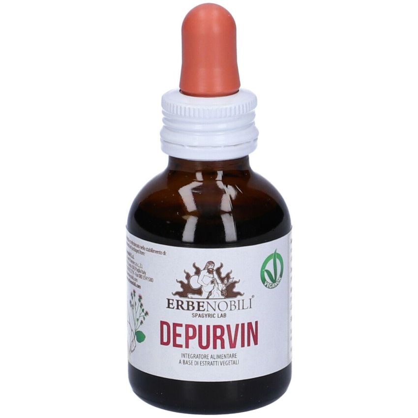 Nobili Erbe Depurvin - Integratore Detox Naturale 50ml