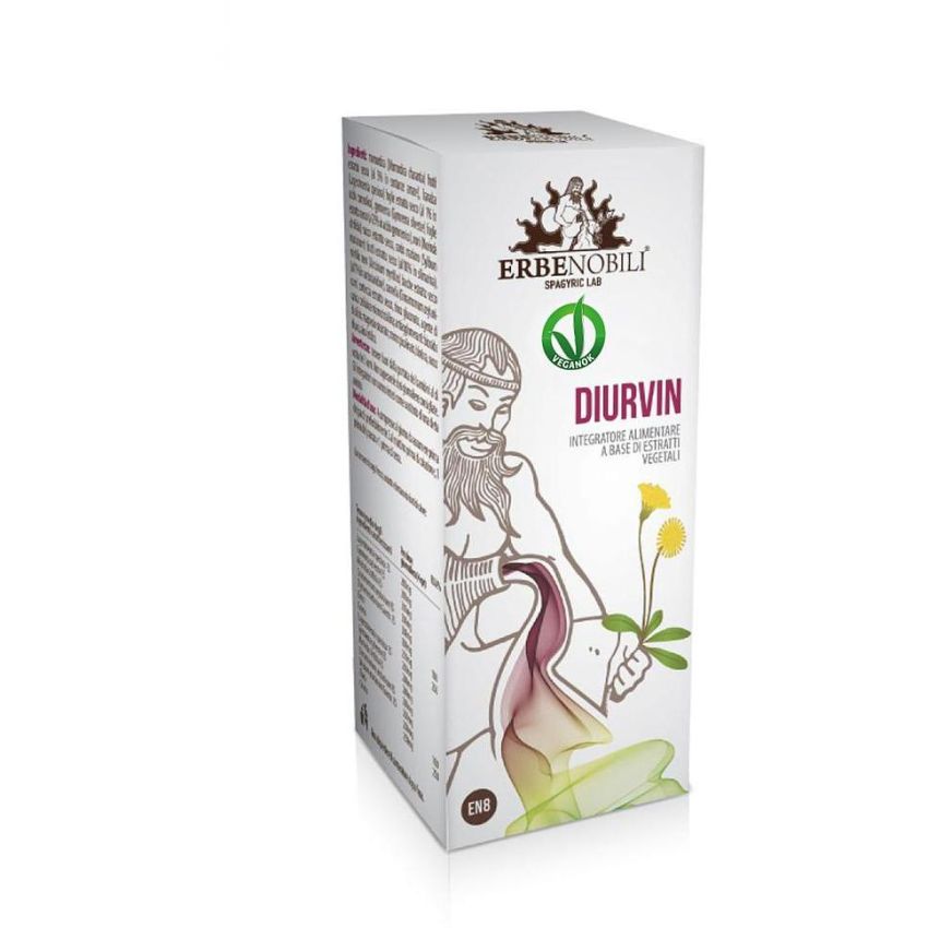 Erbe Nobili Diurvin - Integratore Naturale Diuretico, 50ml
