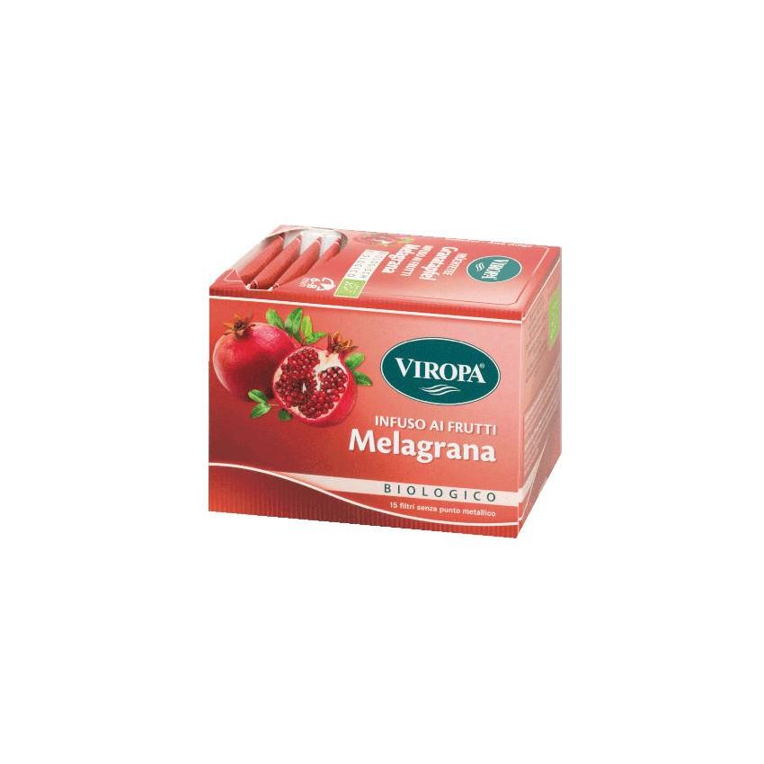 Viropa Infuso Biologico ai Frutti di Melagrana - 15 Filtri