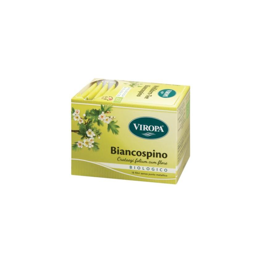 Tisana Biologica al Biancospino di Viropa - 15 Bustine