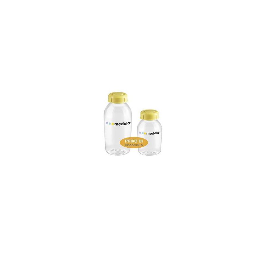 Medela Bottiglie per Conservazione Latte Materno, 250 ml, Confezione da 2
