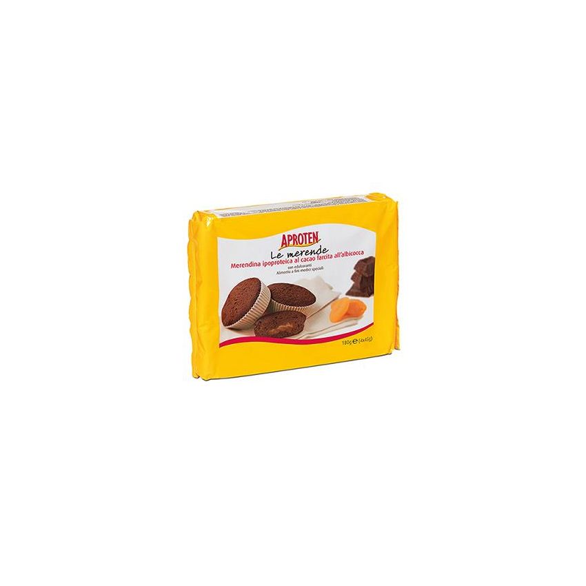 Aproten Merendina Senza Zucchero al Cacao e Albicocca - 180g