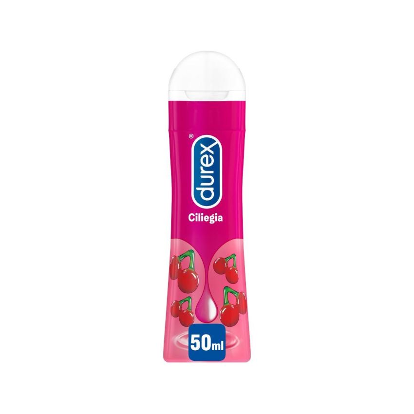 Durex Premium Cherry Gel Lubricante, 50ml