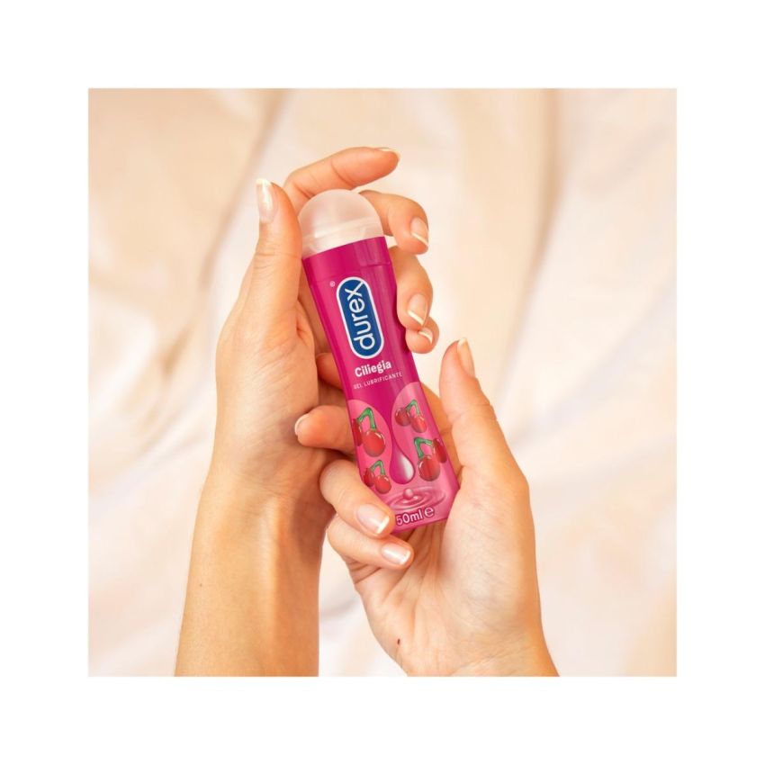 Durex Premium Cherry Gel Lubricante, 50ml