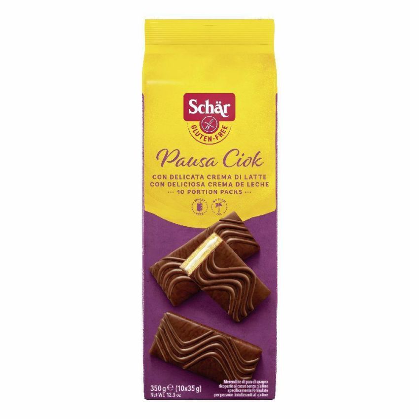 Pausa Ciok Pan di Spagna Schar 350g - Torta al Cioccolato senza Glutine