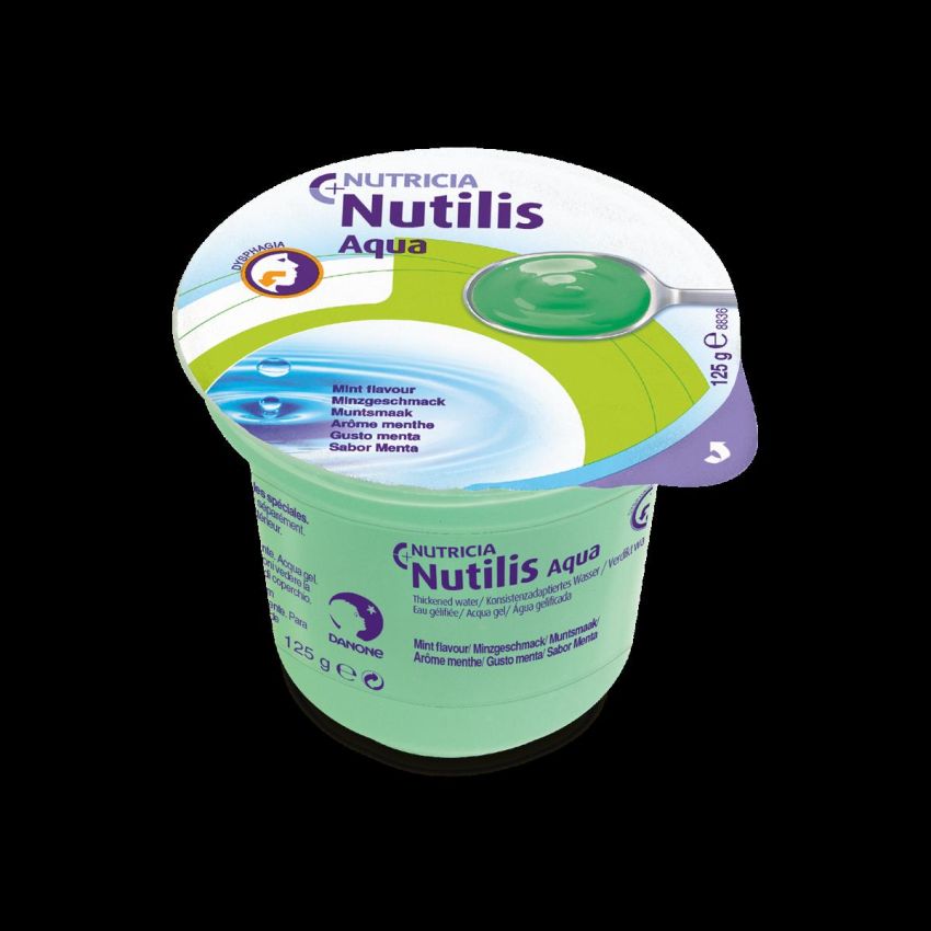 Gel Menta Nutilis Aqua - Pacchetto da 12 x 125g