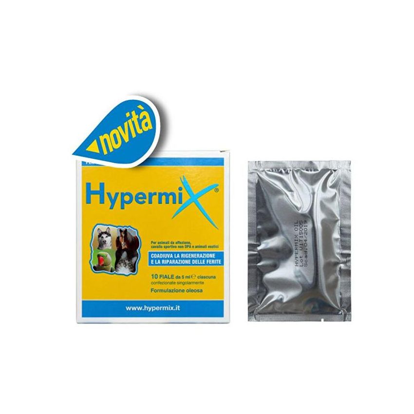 Hypermix Olio Veterinario - Paccchetto di 10 Monodosi da 5ml