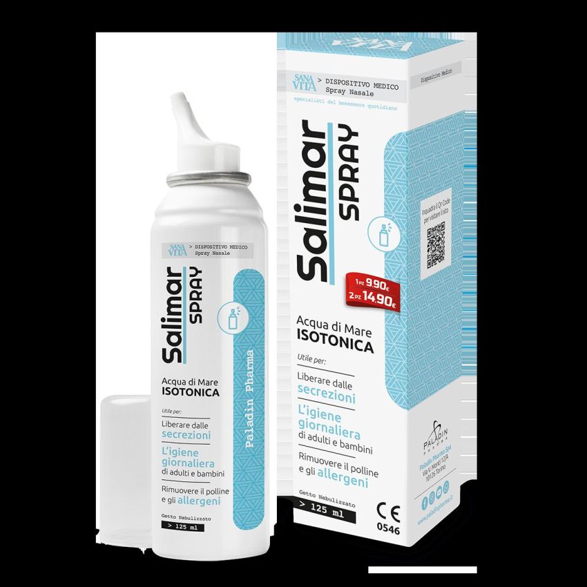 Sanavita Salimar Isotonico Spray Nasale - 125ml