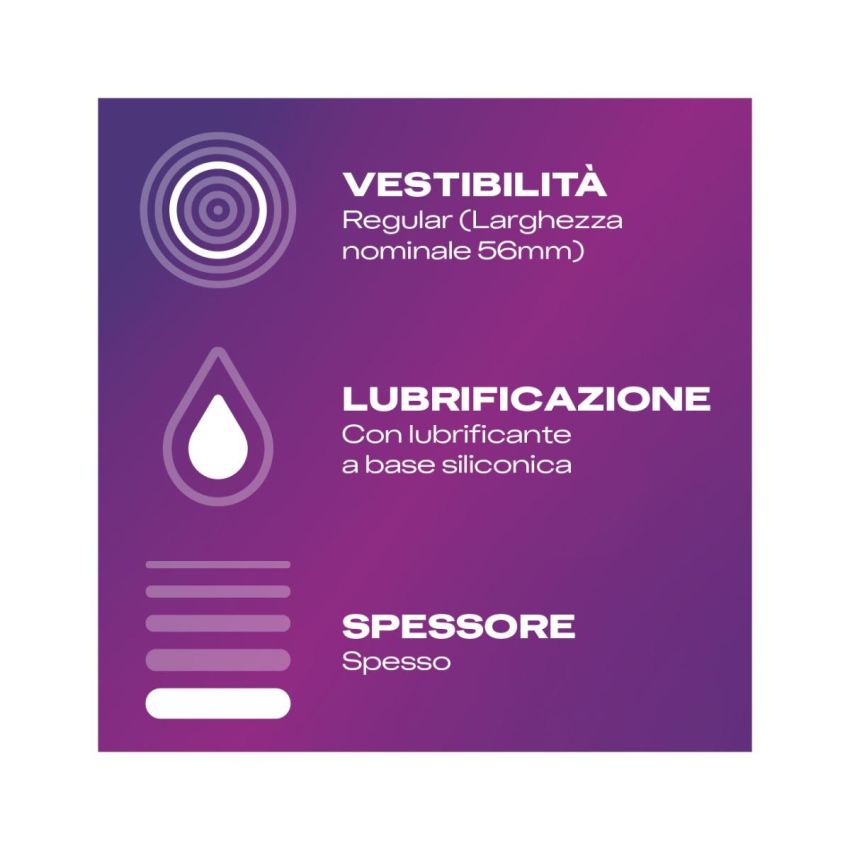 Durex Profilattici Senza Lattice - Confezione da 6 Pezzi