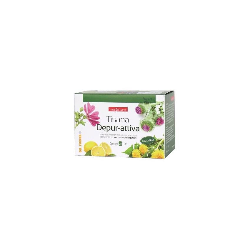 Tisana Depurativa Naturplus con 20 Filtri Attivi
