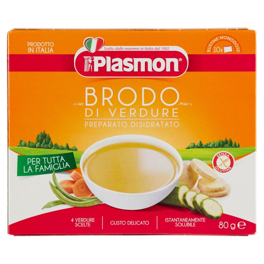 Brodo di Verdure Secco Plasmon 80g