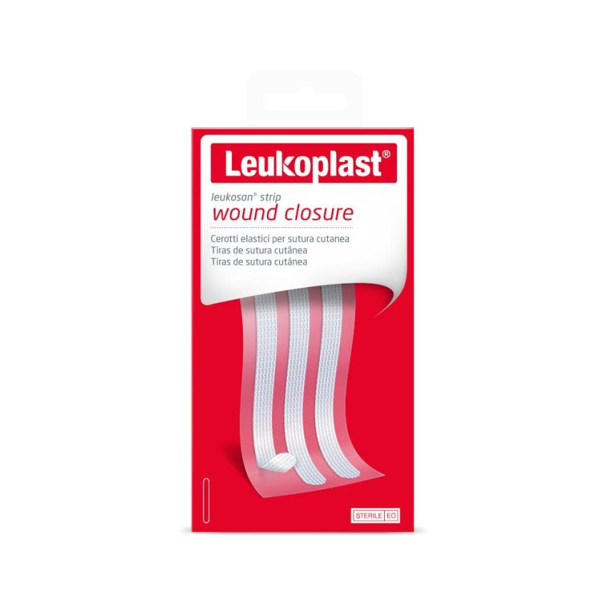 Leukosan Strip Cerotti 6x75mm - Confezione da 2 Buste