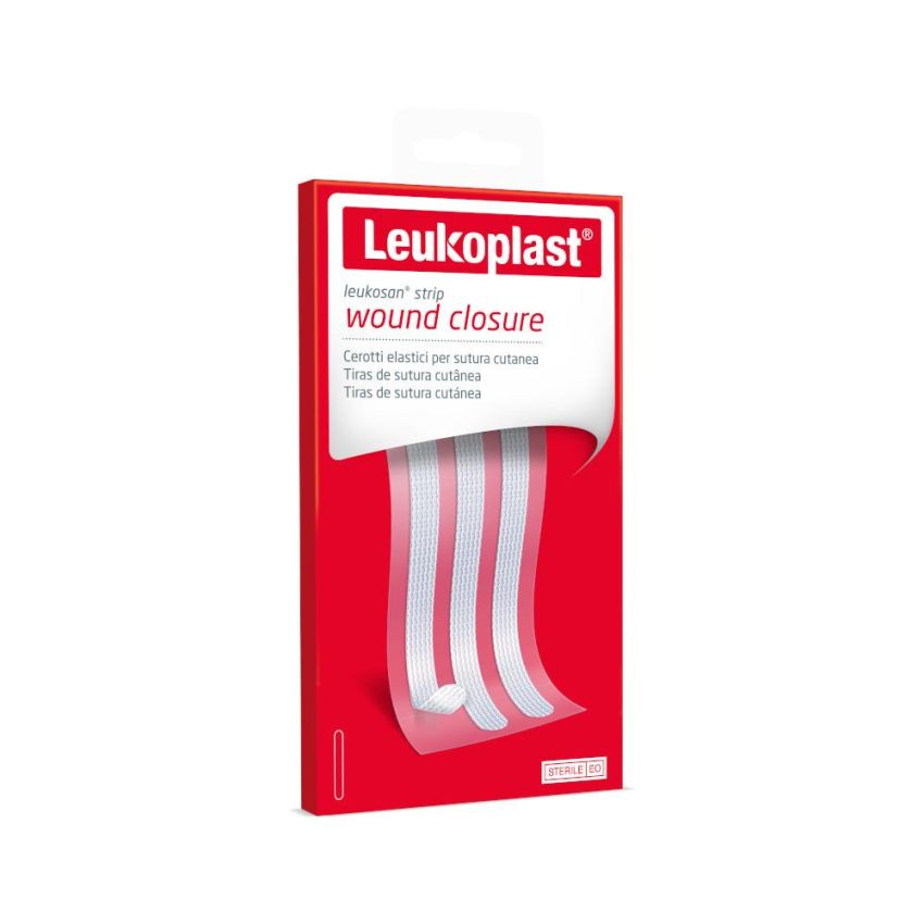 Leukosan Strip Cerotti 6x75mm - Confezione da 2 Buste