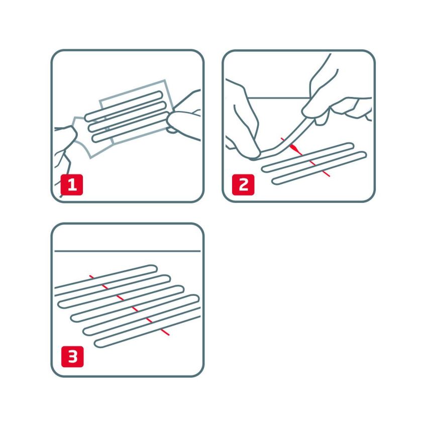 Leukosan Strip Cerotti 6x75mm - Confezione da 2 Buste