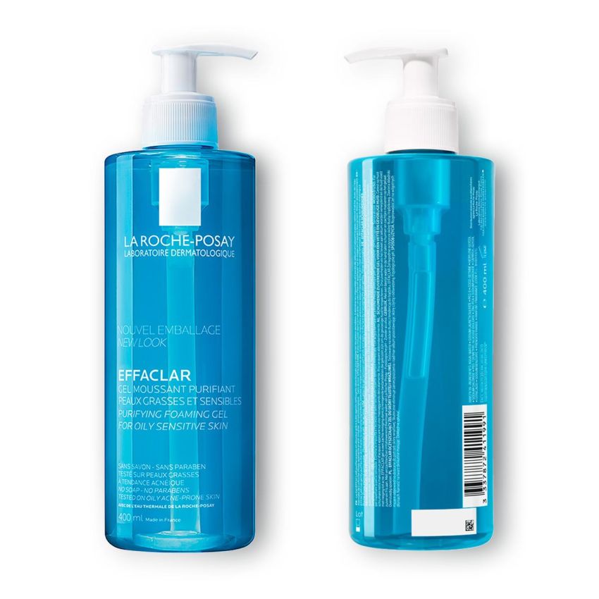 La Roche-Posay Effaclar Gel per Imperfezioni Cutanee, 400 ml