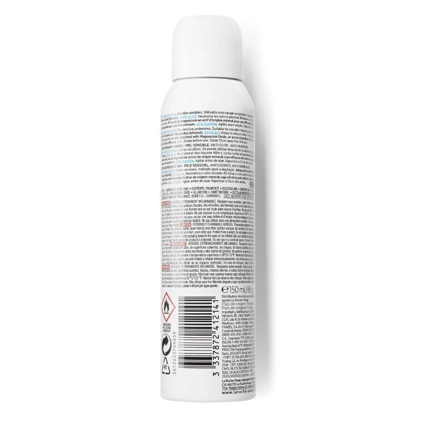 La Roche-Posay Spray Deodorante Lenitivo Physiologique Antiodore 150ml