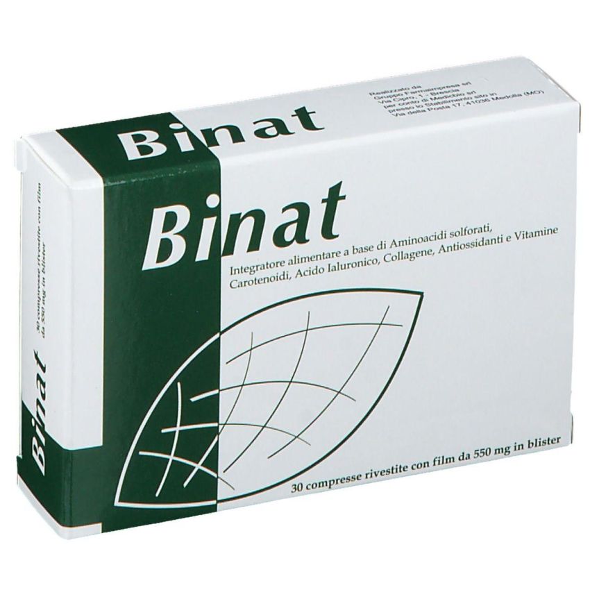 Binat - Integratore Salute e Benessere - 30 Compresse