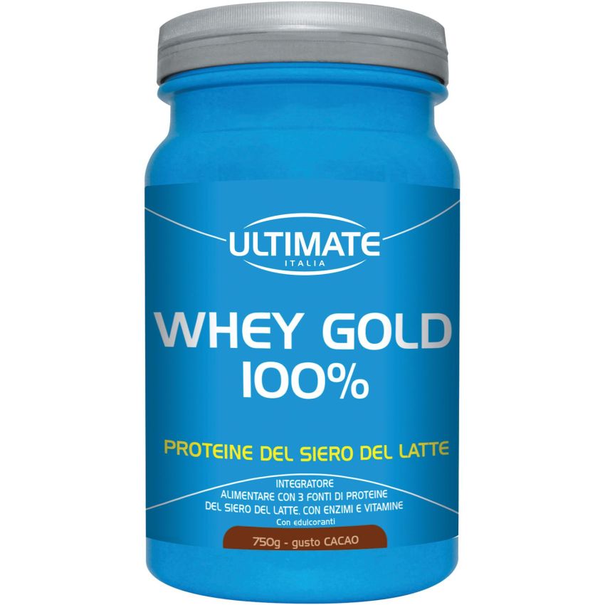 Ultimate Gold 100% Pure Cacao Whey Protein - 750g