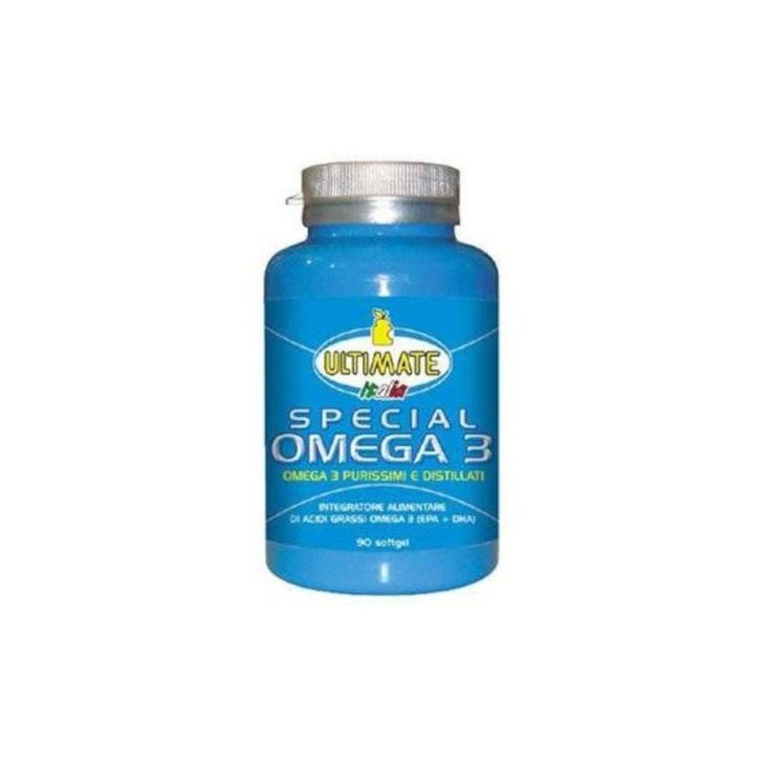 Ultimate Omega 3 Enhanced Formula - 90 Softgel Capsules
