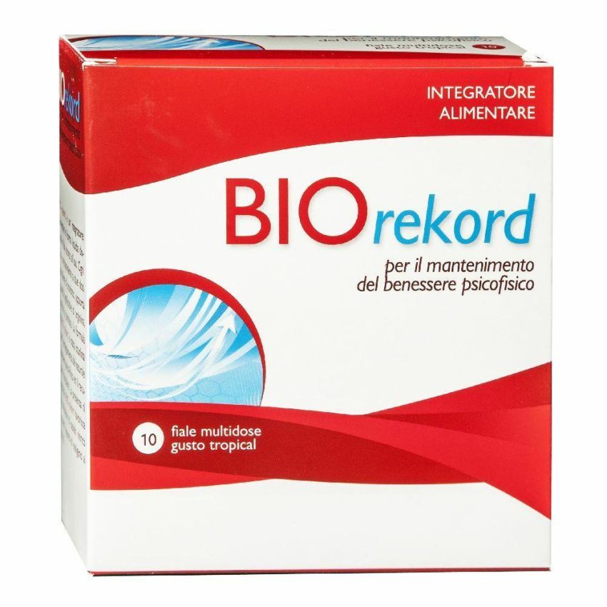 Biorekord Fiale Rigenerative - Confezione da 10x25ml