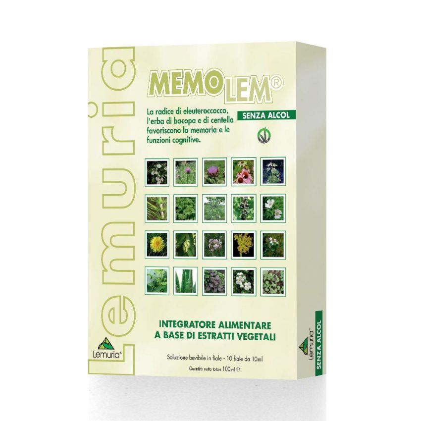Memolem Forte Flacone da 10 ml - Pacco da 10