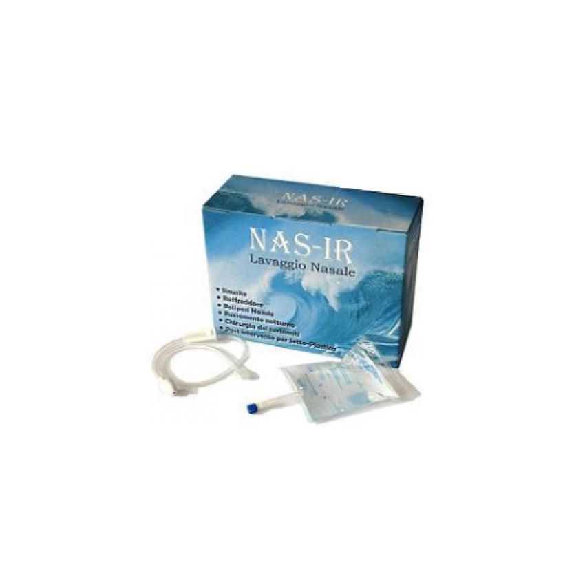Nasir Doccia Nasale - 10 Sacche di Soluzione Fisiologica Isotonica 250ml