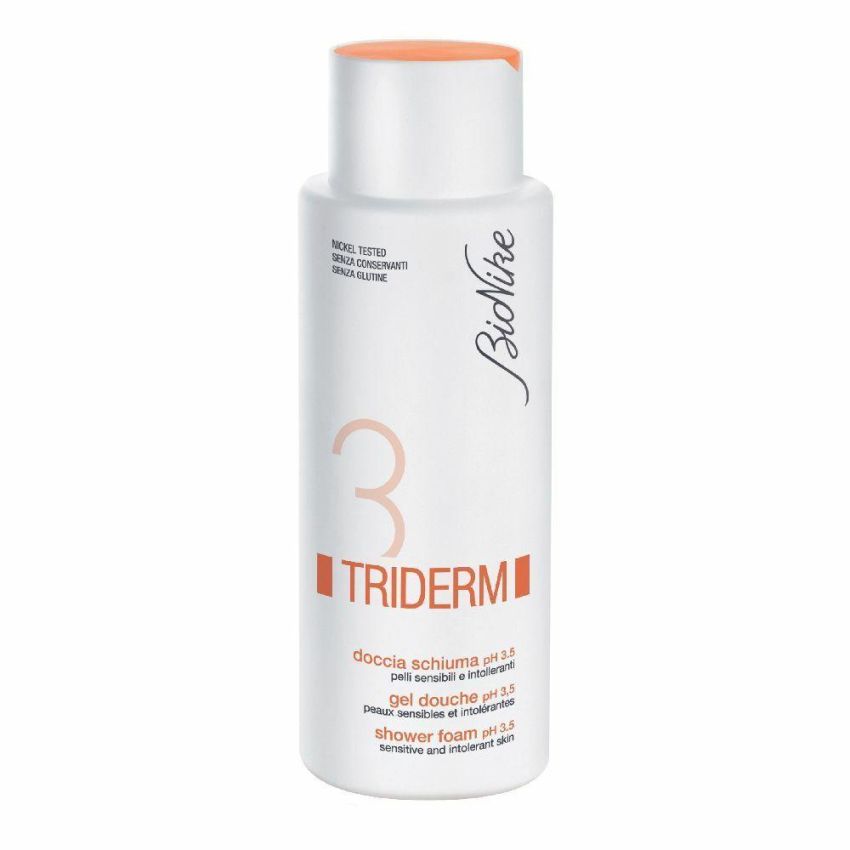 Bionike Triderm Doccia - Schiuma Detergente ad un pH di 3,5 - Flacone da 400ml