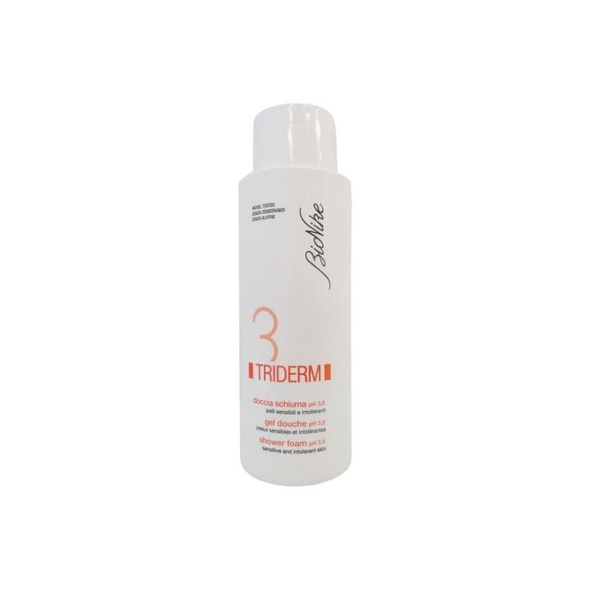 Bionike Triderm Doccia - Schiuma Detergente ad un pH di 3,5 - Flacone da 400ml