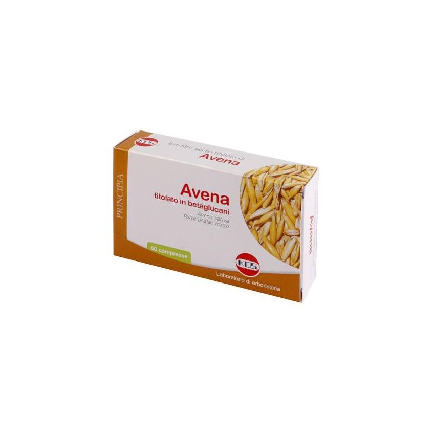 Kos Compresse di Estratto Secco di Avena con Betaglucani - 60 Pezzi