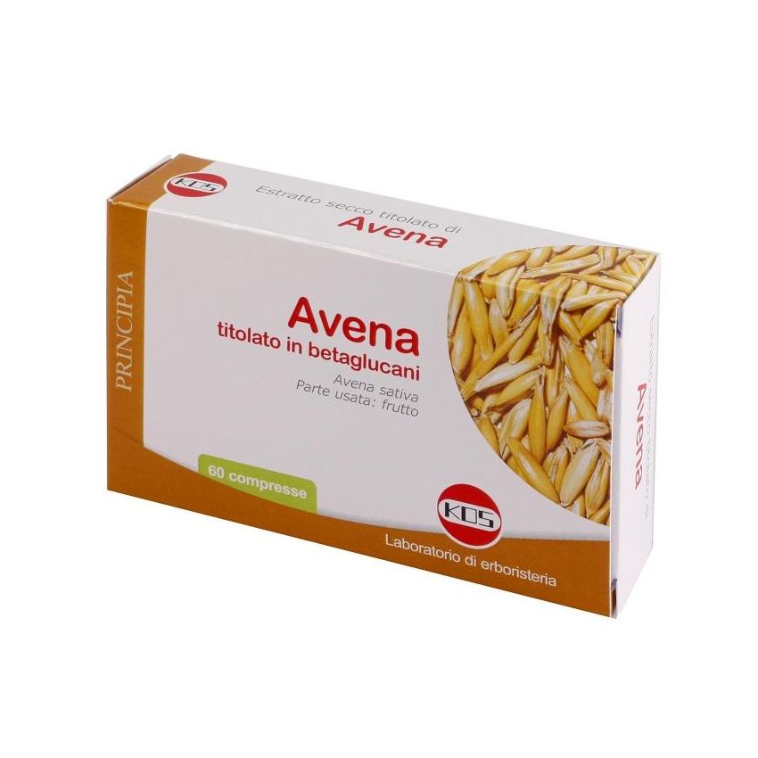 Kos Compresse di Estratto Secco di Avena con Betaglucani - 60 Pezzi