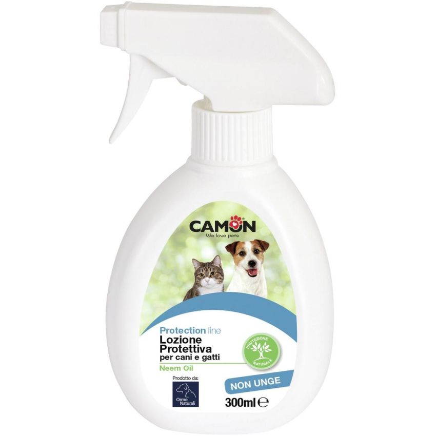 Lozione Protettiva Camon con Olio di Neem per Cani e Gatti - 300ml