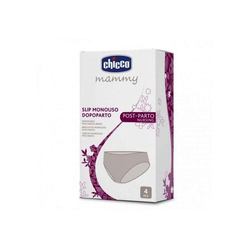 Chicco Slip Taglia 4 in TNT, Pacchetto da 4 Pezzi