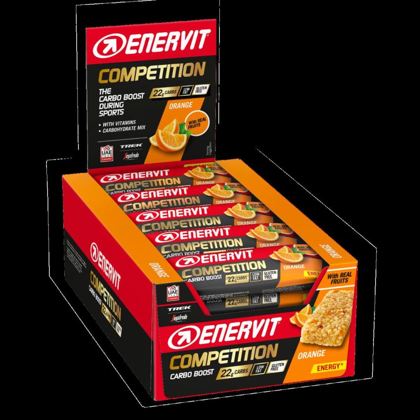 Barretta Energetica Enervit Competition al Gusto di Arancia - 30g